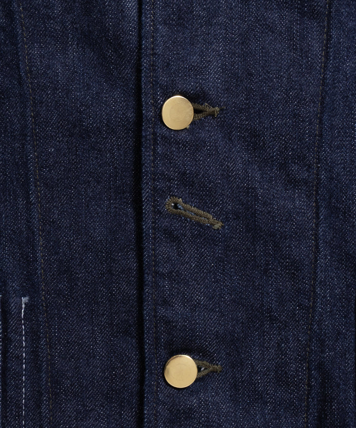 【INTÉRIM】ZIMBABWE COTTON SHUTTLE DENIM 1ST HERCULES COVERALL / インテリム ジンバブエコットン シャトル デニム 1st ヘラクレス カバーオール 2026ss 2026春夏 正規取扱店 神奈川 鎌倉 アルザック鎌倉 オンラインショップ 通販