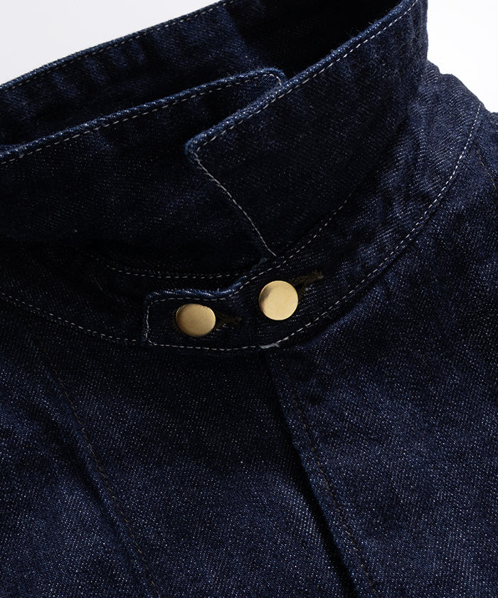 【INTÉRIM】ZIMBABWE COTTON SHUTTLE DENIM 1ST HERCULES COVERALL / インテリム ジンバブエコットン シャトル デニム 1st ヘラクレス カバーオール 2026ss 2026春夏 正規取扱店 神奈川 鎌倉 アルザック鎌倉 オンラインショップ 通販