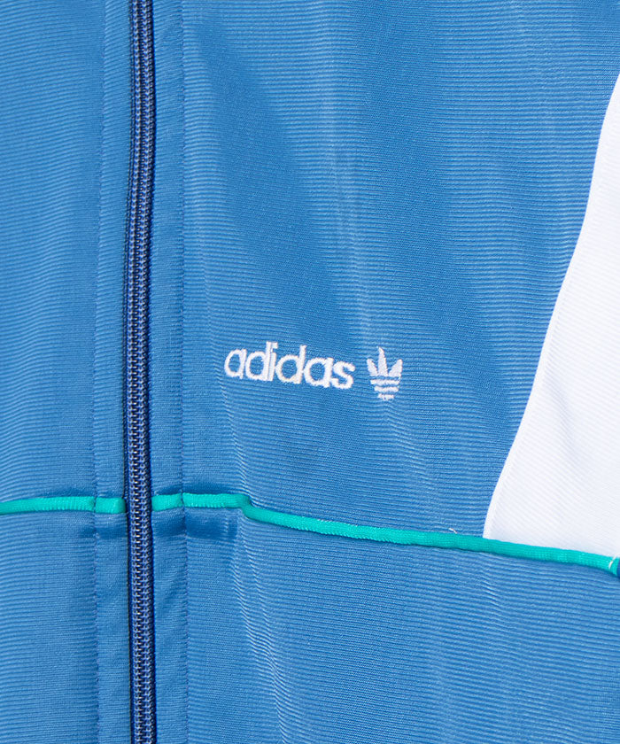 1980's Adidas TRACK JACKET LIGHT BLUE MADE IN USA / ヴィンテージ アディダス トラックジャケット アメリカ製