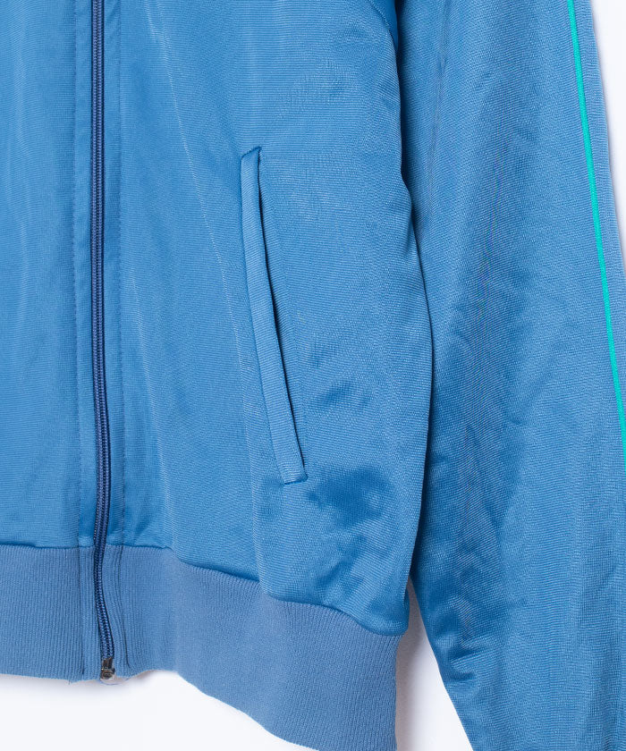 1980's Adidas TRACK JACKET LIGHT BLUE MADE IN USA / ヴィンテージ アディダス トラックジャケット アメリカ製