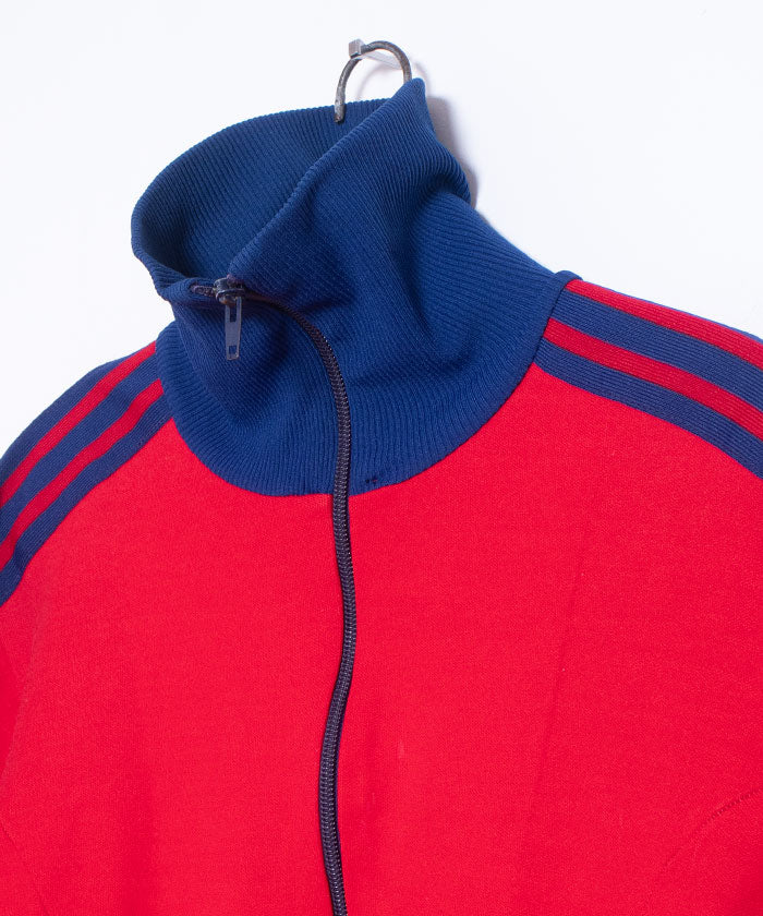 1970's Adidas TRACK JACKET RED MADE IN WEST GERMANY / ビンテージアディダス トラックジャケット 西ドイツ製