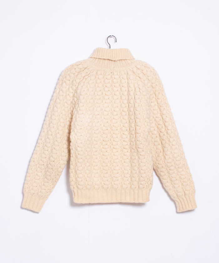 VINTAGE Glen Abbey ARAN TURTLENECK SWEATER - A'r139 Kamakura