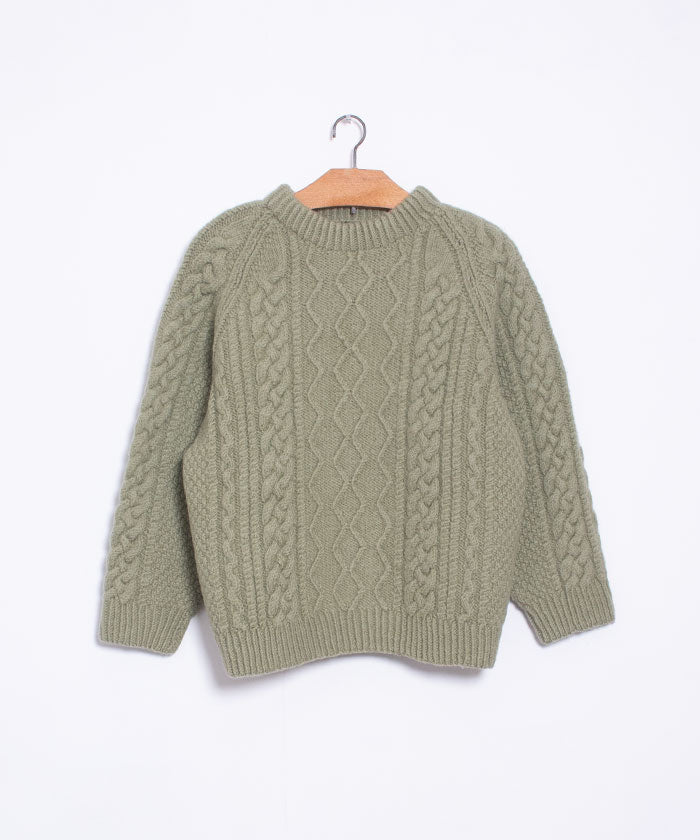 VINTAGE CABLE KNIT SWEATER