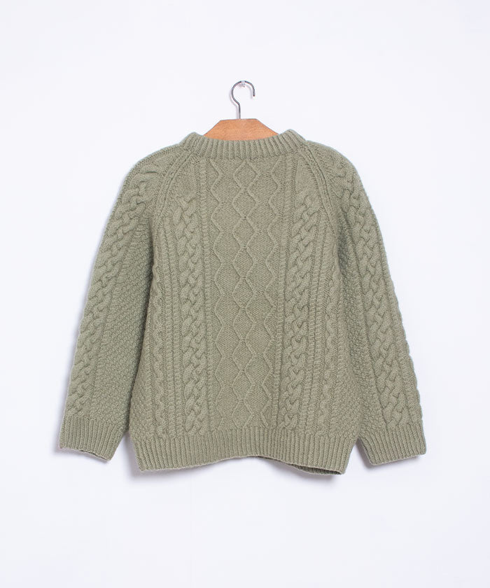 VINTAGE CABLE KNIT SWEATER