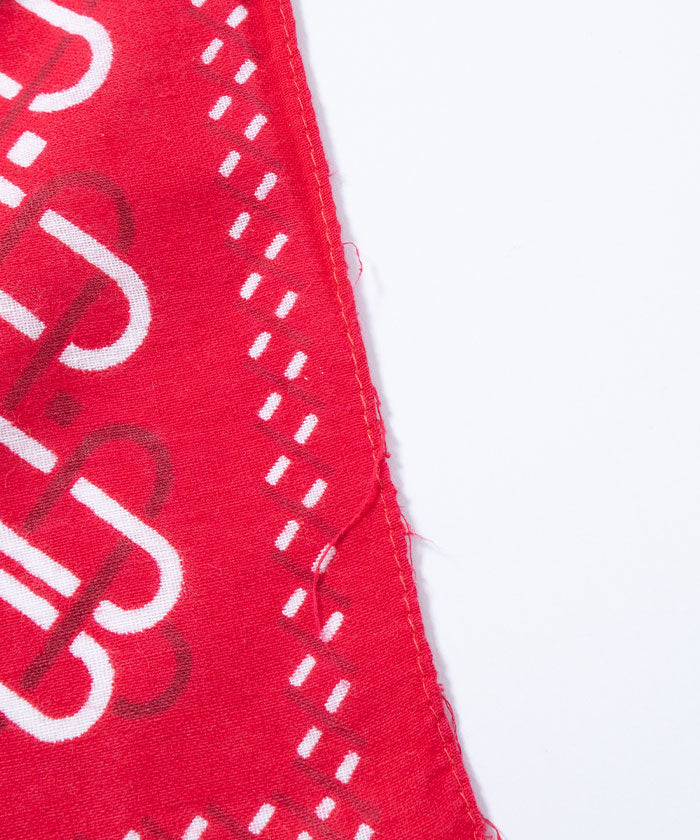 1950’s USA BANDANA WPL9939 TIGER BRAND - RED / アメリカ製 ビンテージ ヴィンテージ バンダナ タイガーブランド