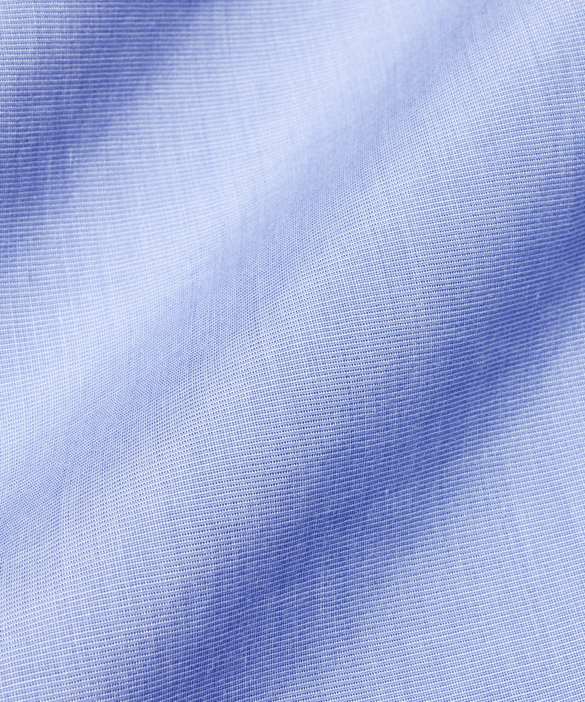 【ANATOMICA】BAND COLLAR  SHIRT END ON END - BLUE / アナトミカ バンドカラーシャツ エンドオンエンド