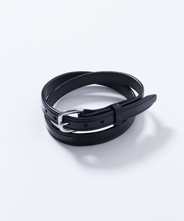 【TORY LEATHER】 BRIDLE LEATHER BELT 3/4 INCH - BLACK / トリーレザー ブライドルレザーベルト アメリカ製