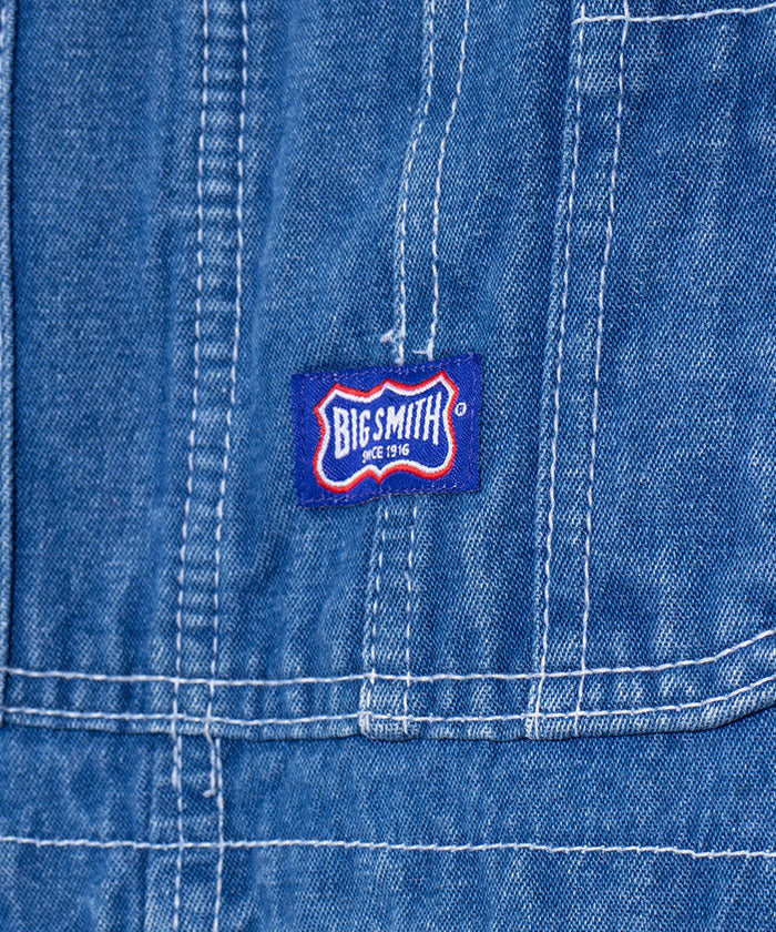 1980's BIG SMITH DENIM OVERALLS / アメリカ製 ビッグスミス デニム オーバーオール ビンテージ