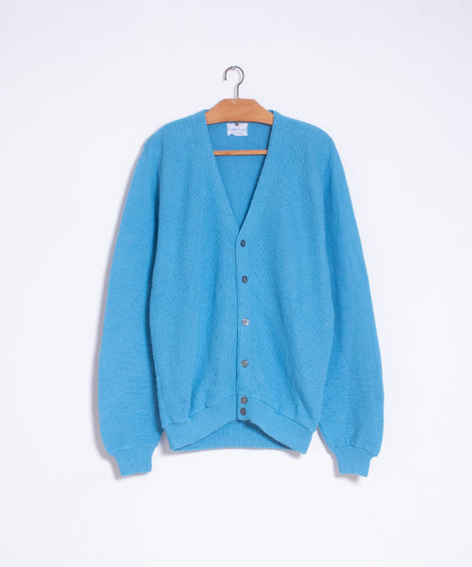 1970’s BRENT ACRYLIC CARDIGAN MADE IN USA / アメリカ製 ブレント アクリルカーディガン 古着