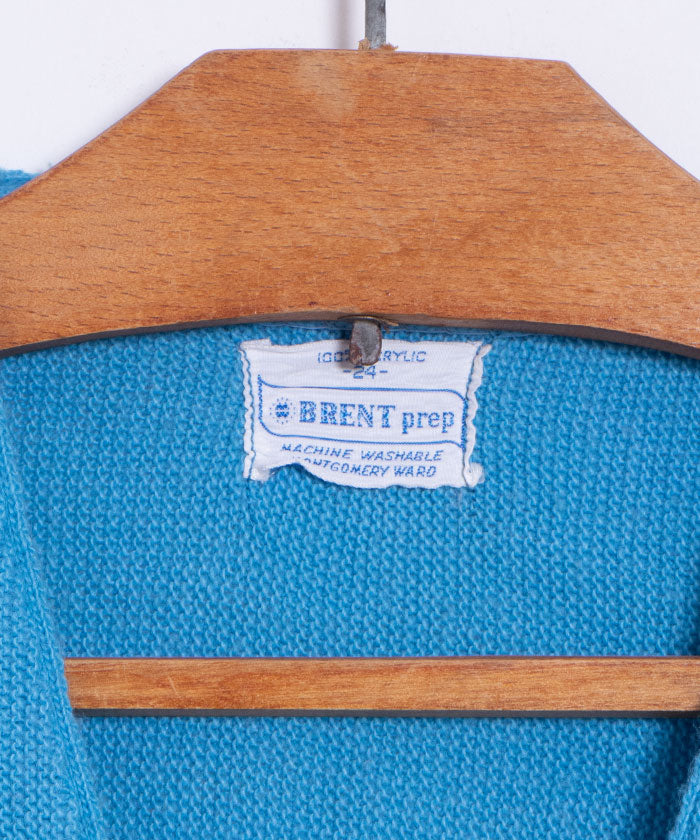 1970’s BRENT ACRYLIC CARDIGAN MADE IN USA / アメリカ製 ブレント アクリルカーディガン