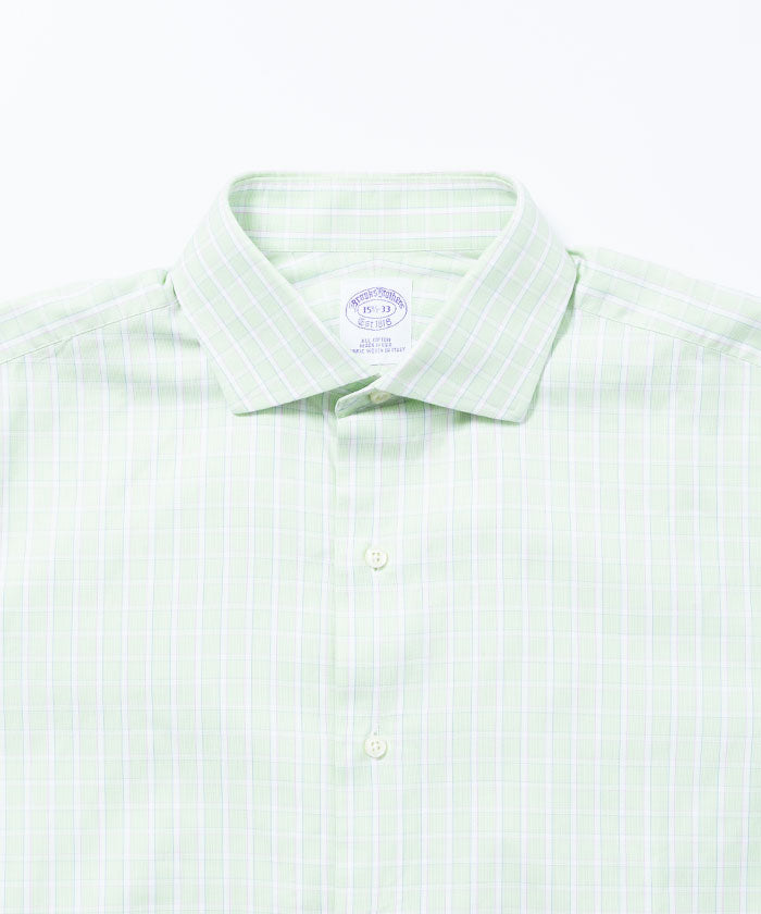 1990’s BROOKS BROTHERS DRESS SHIRT - LIGHT GREEN