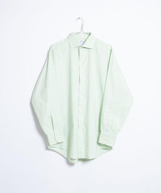 1990’s BROOKS BROTHERS DRESS SHIRT - LIGHT GREEN