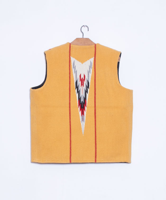 CENTINELA CHIMAYO VEST - YELLOW / センチネラ チマヨベスト イエロー 38サイズ