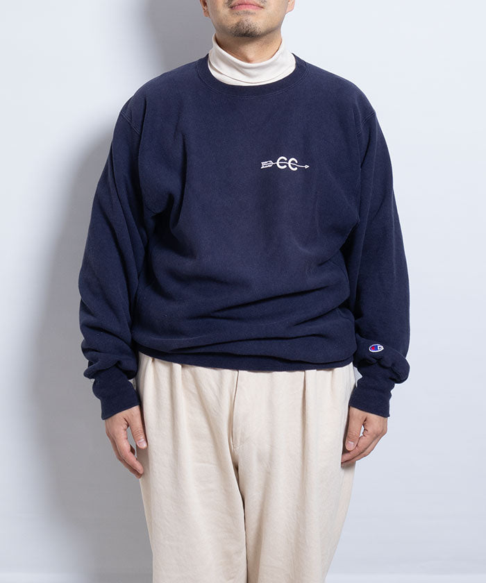 1990's CHAMPION REVERSE WEAVE SWEATSHIRT MADE IN USA FRAMINGHAM COUNTRY CLUB / アメリカ製 チャンピオン リバースウィーブ スウェット 企業モノ 両面プリント ネイビー XLサイズ 通販 オンラインショップ