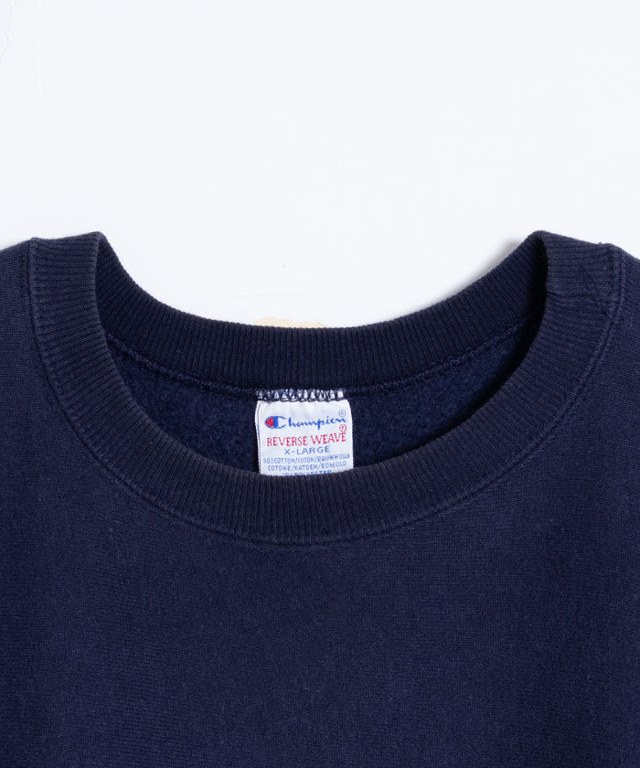 1990's CHAMPION REVERSE WEAVE SWEATSHIRT MADE IN USA FRAMINGHAM COUNTRY CLUB / アメリカ製 チャンピオン リバースウィーブ スウェット 企業モノ 両面プリント ネイビー XLサイズ 通販 オンラインショップ