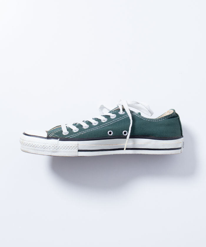 1990’s CONVERSE ALLSTAR LOWCUT SNEAKER - DEEP GREEN / アメリカ製 コンバース オールスター ローカットスニーカー  緑 9