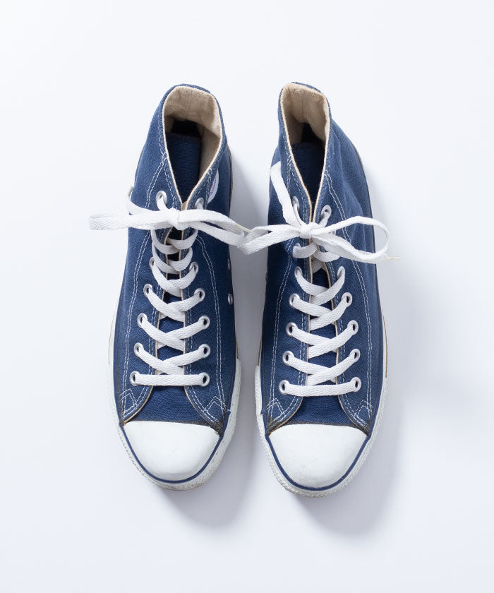 1990’s CONVERSE ALLSTAR HICUT SNEAKER - NAVY / アメリカ製 コンバース オールスター ハイカットスニーカー ネイビー 9サイズ