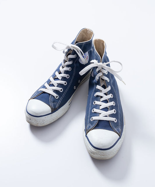 1990’s CONVERSE ALLSTAR HICUT SNEAKER - NAVY / アメリカ製 コンバース オールスター ハイカットスニーカー ネイビー 9サイズ