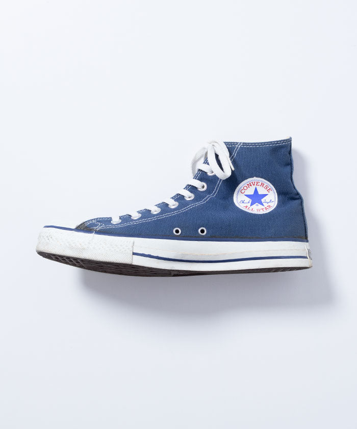 1990’s CONVERSE ALLSTAR HICUT SNEAKER - NAVY / アメリカ製 コンバース オールスター ハイカットスニーカー ネイビー 9サイズ