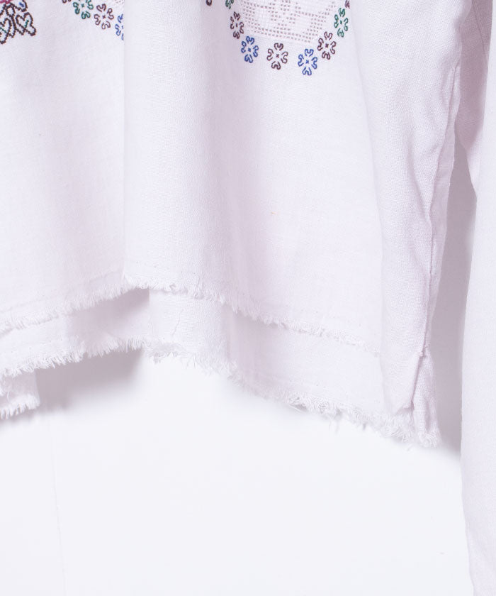 VINTAGE CROATIAN EMBROIDERY BLOUSE / クロアチアン 刺繍 ブラウス ヴィンテージ アンティーク フォークロア