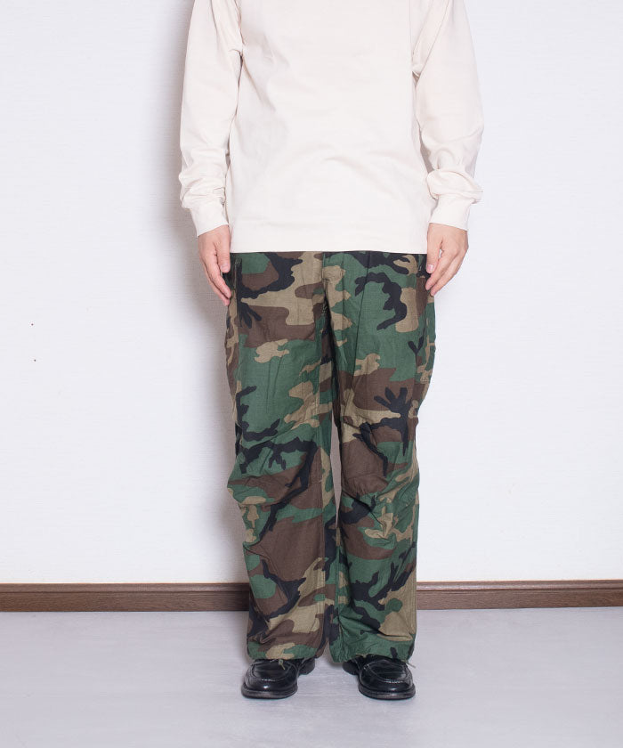 1980’s U.S ARMY M65 FIELD PANTS WOODLAND CAMO DEAD STOCK / アメリカ軍 M65フィールドパンツ カモフラージュ デッドストック アメリカ製 軍モノ 古着 ビンテージ ヴィンテージ 通販 オンラインショップ