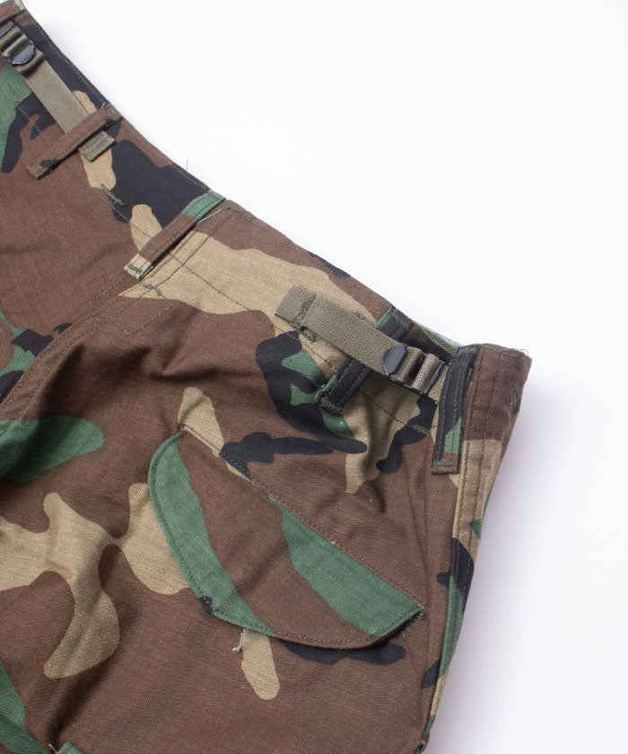 1980’s U.S ARMY M65 FIELD PANTS WOODLAND CAMO DEAD STOCK / アメリカ軍 M65フィールドパンツ カモフラージュ デッドストック アメリカ製 軍モノ 古着 ビンテージ ヴィンテージ 通販 オンラインショップ