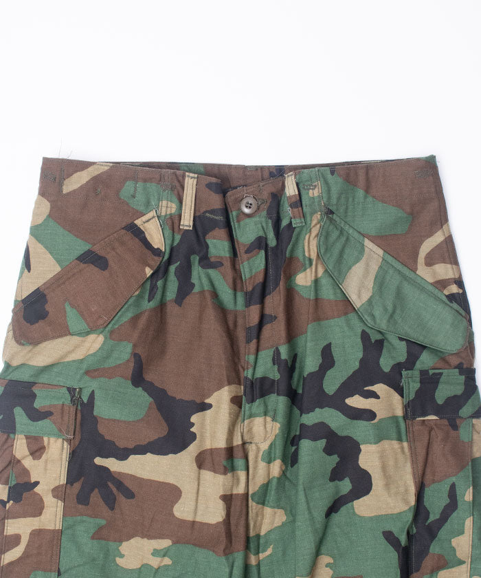 1980’s U.S ARMY M65 FIELD PANTS WOODLAND CAMO DEAD STOCK / アメリカ軍 M65フィールドパンツ カモフラージュ デッドストック アメリカ製 軍モノ 古着 ビンテージ ヴィンテージ 通販 オンラインショップ