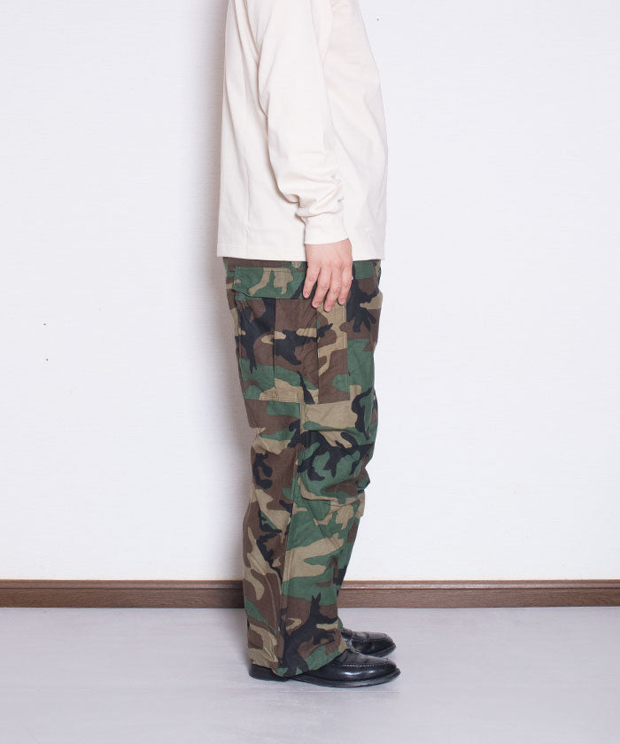 1980’s U.S ARMY M65 FIELD PANTS WOODLAND CAMO DEAD STOCK / アメリカ軍 M65フィールドパンツ カモフラージュ デッドストック アメリカ製 軍モノ 古着 ビンテージ ヴィンテージ 通販 オンラインショップ