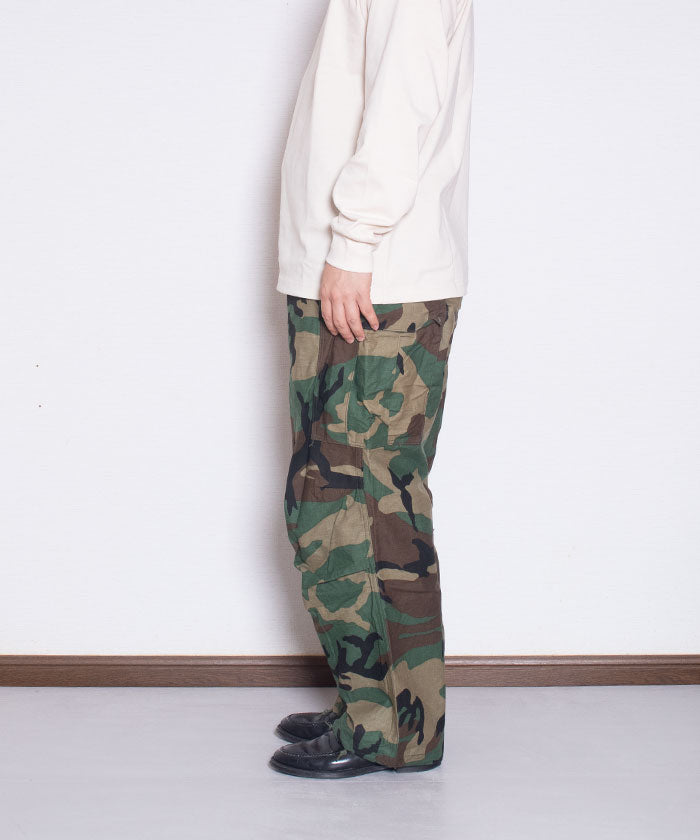 1980’s U.S ARMY M65 FIELD PANTS WOODLAND CAMO DEAD STOCK / アメリカ軍 M65フィールドパンツ カモフラージュ デッドストック アメリカ製 軍モノ 古着 ビンテージ ヴィンテージ 通販 オンラインショップ