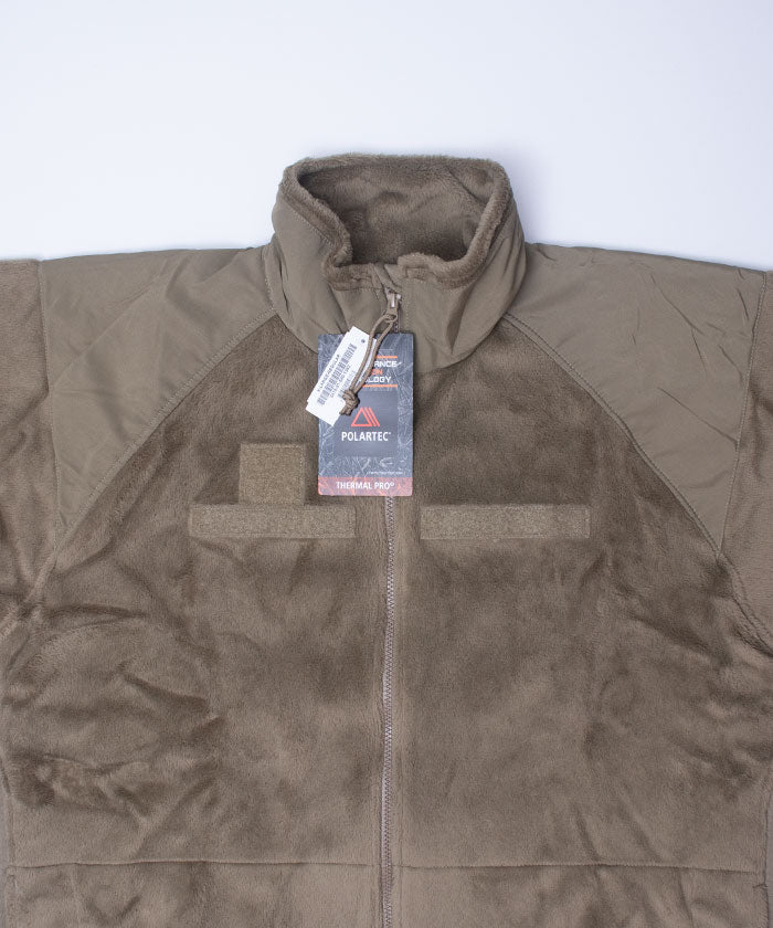 ECWCS GEN3 LEVEL3 POLARTEC COLD WEATHER FLEECE JACKET DEADSTOCK -COYOTE