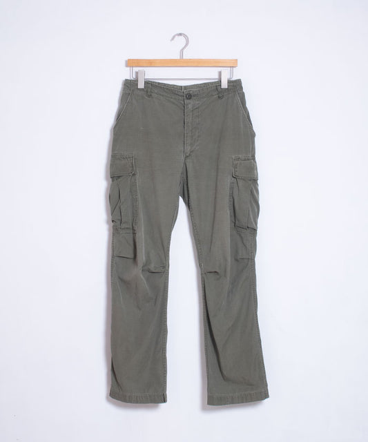 1960's US ARMY JUNGLE FATIGUE PANTS 4TH RIPSTOP / アメリカ軍 ジャングルファティーグパンツ リップストップ