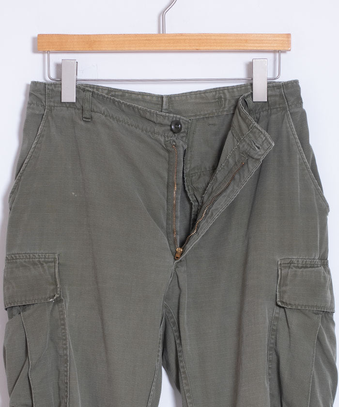 1960's US ARMY JUNGLE FATIGUE PANTS 4TH RIPSTOP / アメリカ軍 ジャングルファティーグパンツ リップストップ