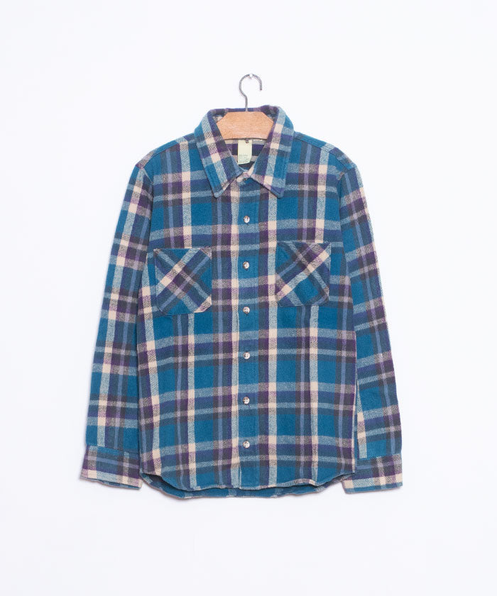 1980’s JC PENNY COTTON FLANNEL SHIRT / ジェイシーペニー コットンフランネルシャツ アメリカ製