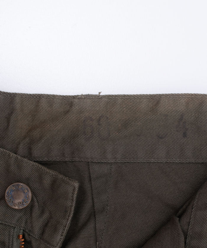 1970's FRENCH ARMY WOMEN'S WORK PANTS / フランス軍 レディースワークパンツ 軍モノ