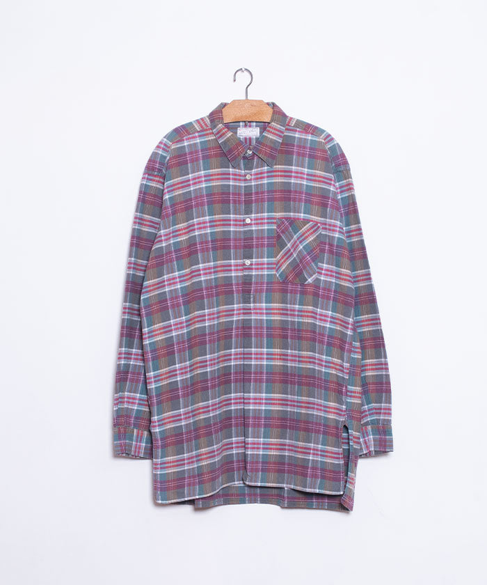 1960's  REST' THEL FRENCH GRANDPA SHIRT / グランパシャツ フランス製