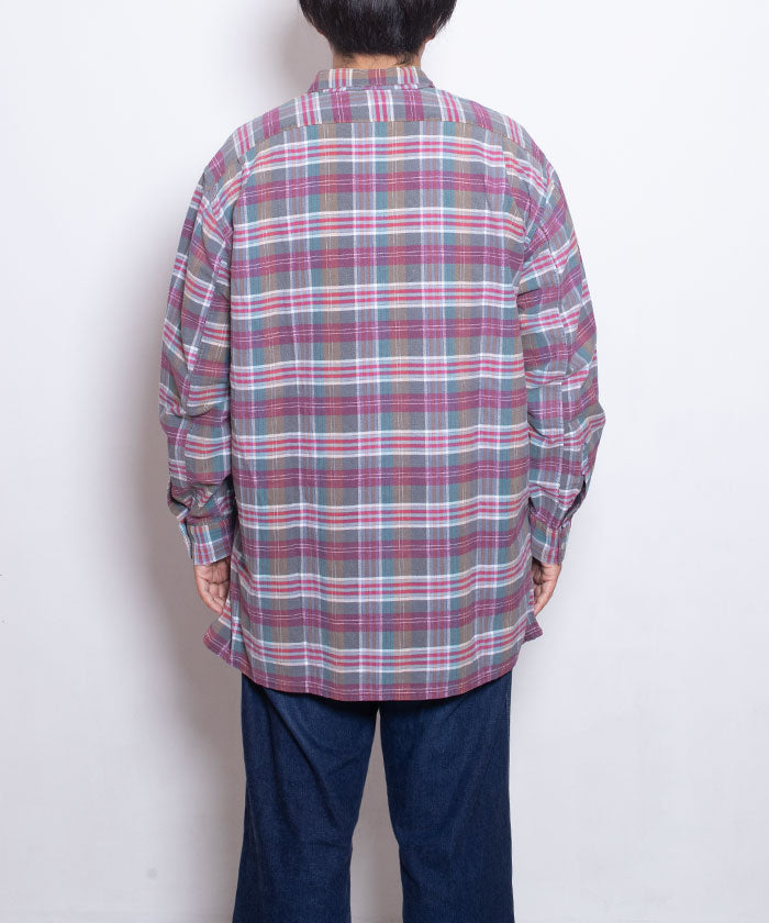 1960's  REST' THEL FRENCH GRANDPA SHIRT / グランパシャツ フランス製