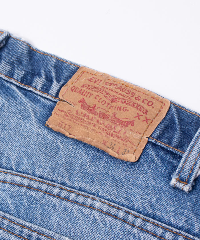 1980's Levi’s 517 MADE IN USA - W34 L31 / アメリカ製 リーバイス517 デニム 赤タブ