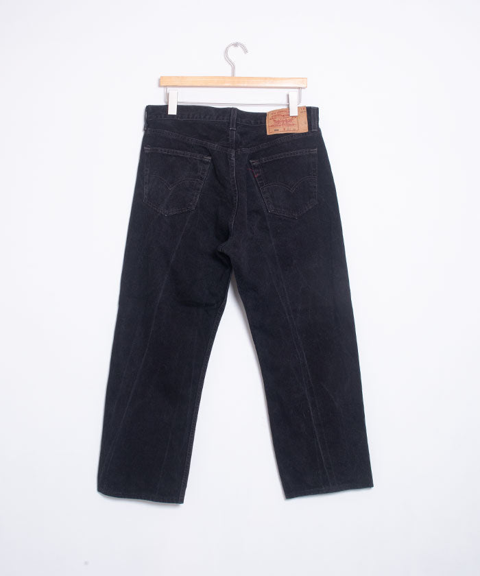 Denim negro 501 de Levi de 1990 en EE. UU. -W36 L30