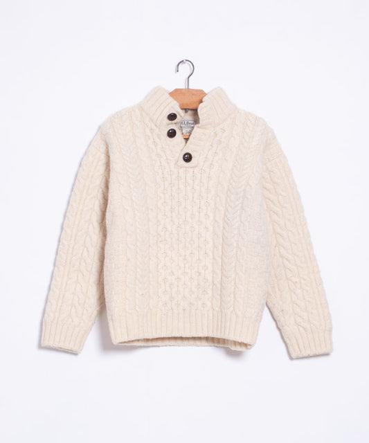 1990’s L.L.Bean ARAN SWEATER - 2 - A'r139 Kamakura