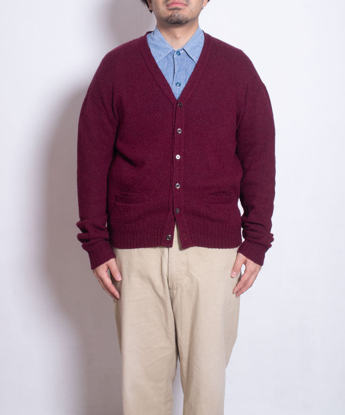 1960’s McGREGOR ROYAL CLAN SHETLAND WOOL KNIT CARDIGAN / 60s マクレガー アメリカ製 シェットランドウールニット カーディガン