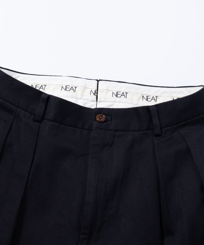 【NEAT】NEAT CHINO - BLACK / ニート ニートチノ チノパン ブラック 黒 2025SS 2025春夏 新作 通販 オンラインショップ 正規取扱店 神奈川 鎌倉