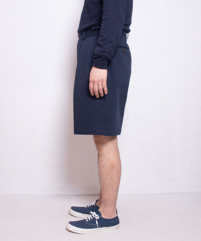 【NEAT】2024SS THREE TIMES NIDOM NEAT CHINO SHORTS - NAVY / ニート スリータイムズ ニドム ニートチノショーツ