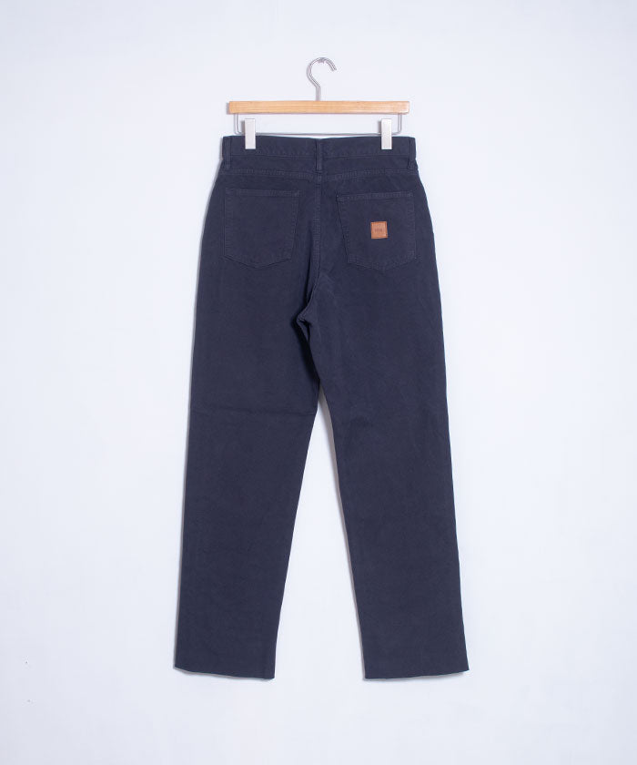 【NEAT】2024SS COLOR COTTON DUCK PANTS / ニート カラーコットンダックパンツ ブラック