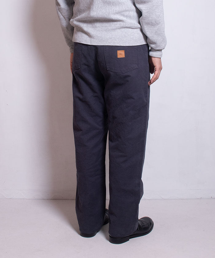 【NEAT】2024SS COLOR COTTON DUCK PANTS / ニート カラーコットンダックパンツ ブラック