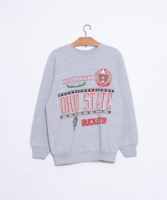 VINTAGE OHIO STATE BUCKEYES SWEATSHIRT MADE IN USA