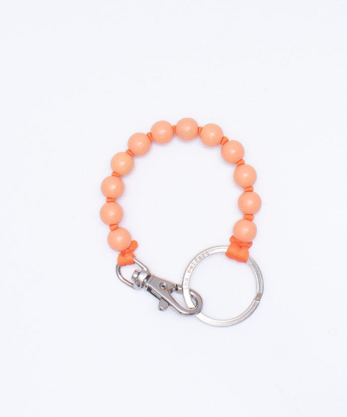 【Ina Seifart】PERLEN SHORT KEYHOLDER - PEACH & ORANGE / イナ・セイファート キーホルダー