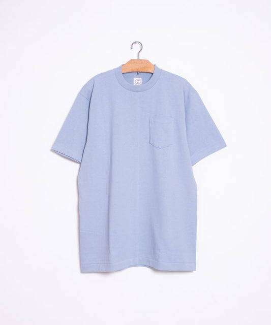 POCKET TEE - FADED BLUE