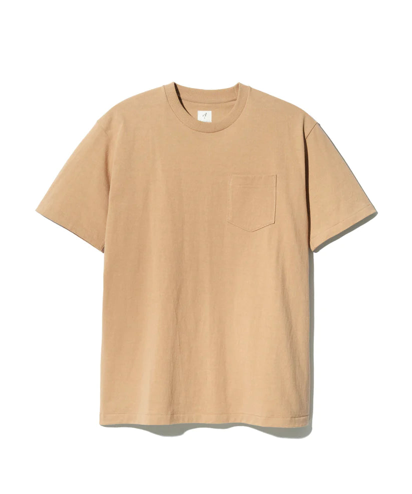 【ANATOMICA】 POCKET TEE - SAND / アナトミカ ポケットTシャツ