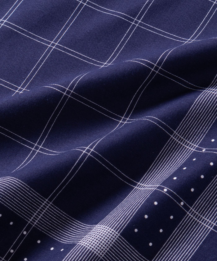 ANATOMICA】SATIN SCARF STRIPE DOT - NAVY / アナトミカ サテンスカーフ ストライプ ドット – ARZACH  KAMAKURA