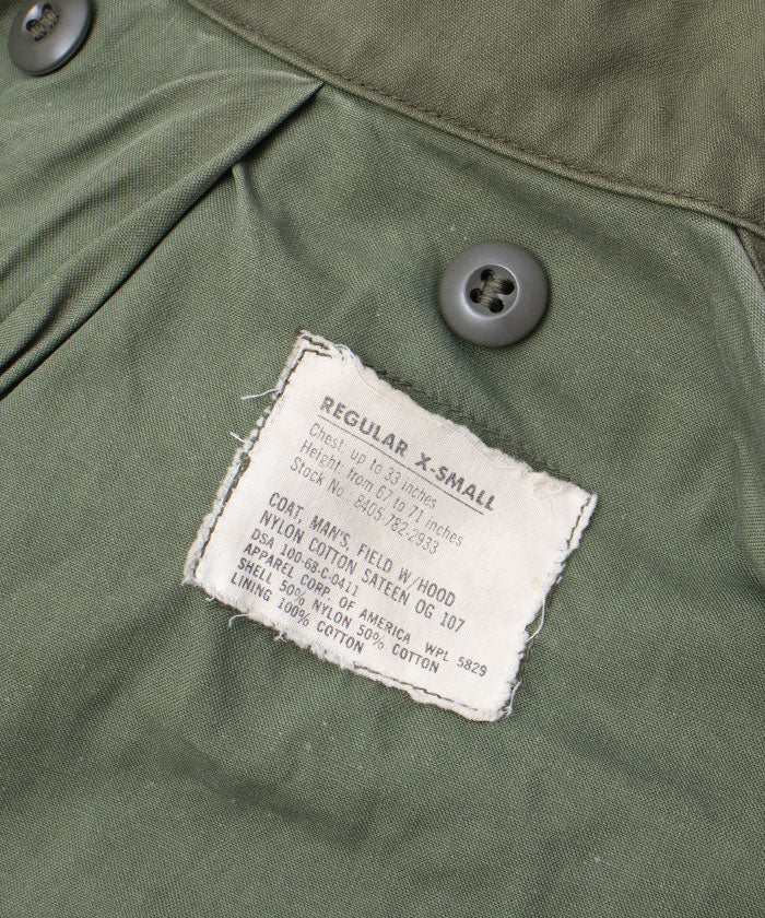 1960’s US ARMY M65 FIELD JACKET XS-R